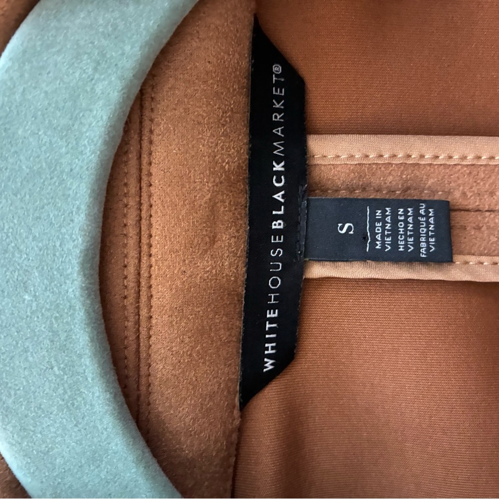White House Black Market Camel Jacket and skirt set - Picture 11 of 11